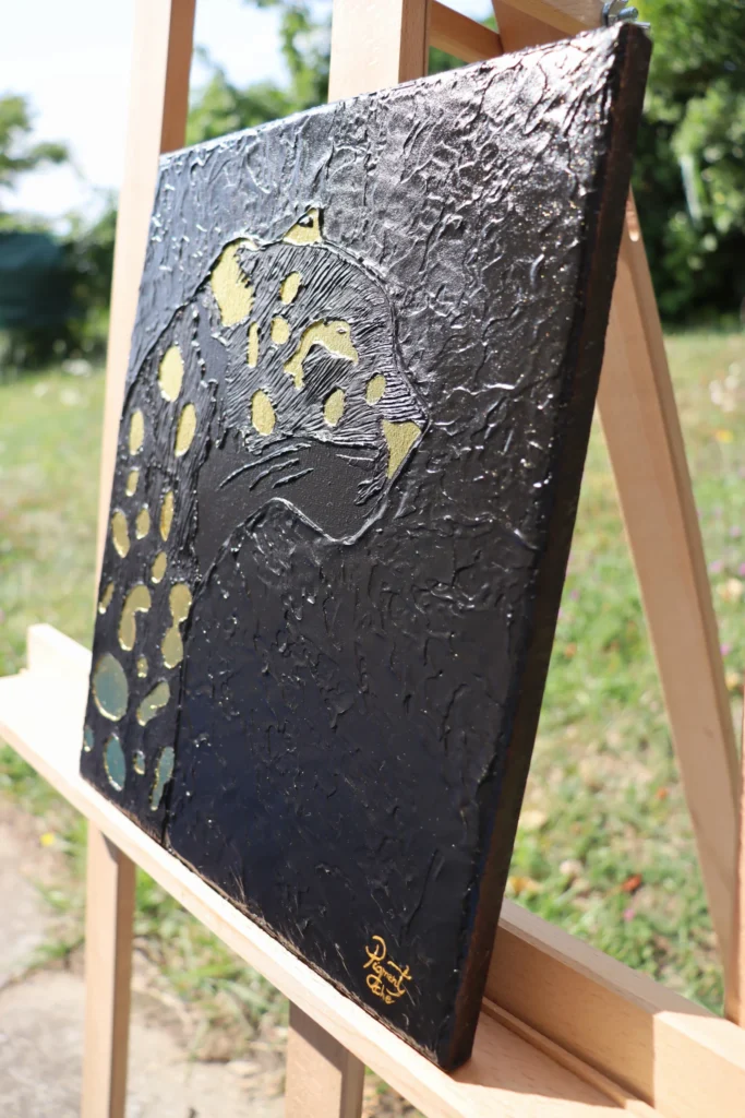 Golden Leopard, détail