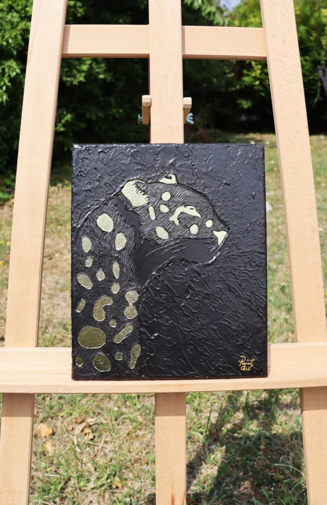 Golden Leopard, détail
